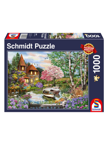 Schmidt Spiele 1.000tlg Puzzle "Haus am See" - ab 12 Jahren