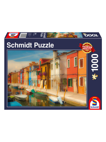 Schmidt Spiele 1.000tlg. Puzzle "Bunte Häuser der Insel Burano" - ab 12 Jahren