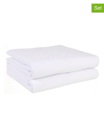 avance Ręczniki kąpielowe (2 szt.) w kolorze białym