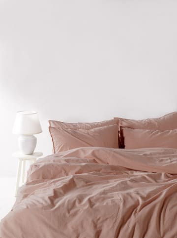 Colorful Cotton Bettwäsche-Set "Stonewashed" in Rot