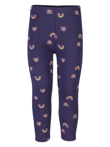 happy girls by Eisend Thermolegging donkerblauw/meerkleurig
