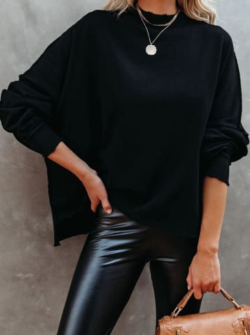 Milan Kiss Sweter w kolorze czarnym