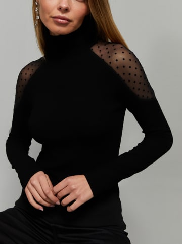 Milan Kiss Longsleeve in Schwarz