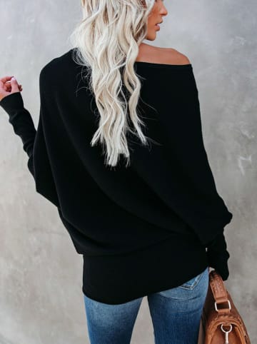 Milan Kiss Sweter w kolorze czarnym