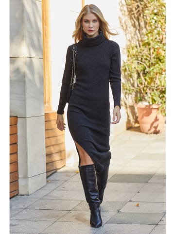 Milan Kiss Kleid in Antrazit