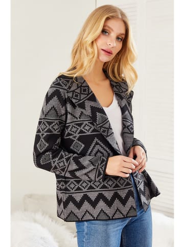 Milan Kiss Vest zwart/antraciet