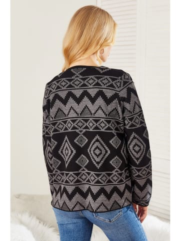 Milan Kiss Vest zwart/antraciet