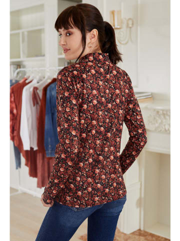 Milan Kiss Blouse bruin/meerkleurig