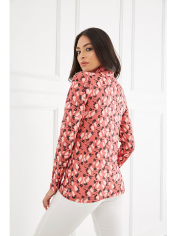 Milan Kiss Longsleeve koraalrood/zwart