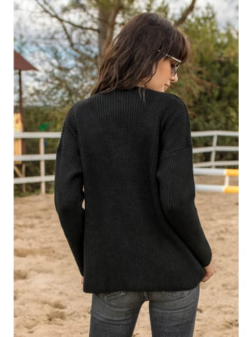 Milan Kiss Sweter w kolorze czarnym