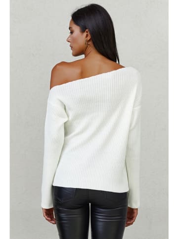 Milan Kiss Pullover in Creme