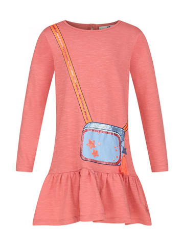 happy girls by Eisend Jurk abrikooskleurig/meerkleurig