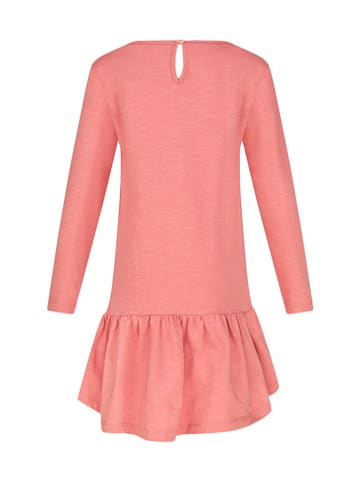 happy girls by Eisend Sukienka w kolorze brzoskwiniowym ze wzorem