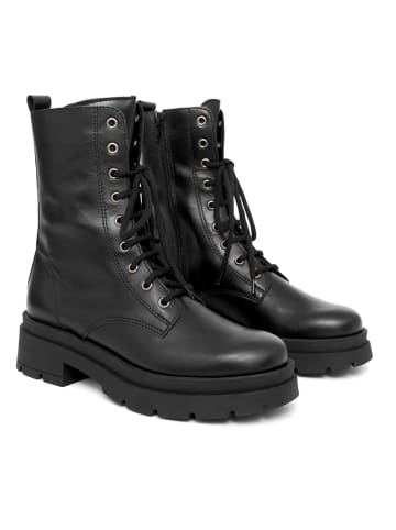 Mia Loé Leren boots zwart