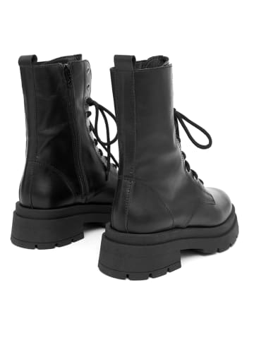 Mia Loé Leren boots zwart