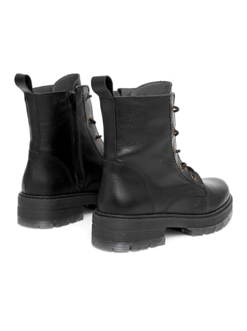 Mia Loé Leren boots zwart