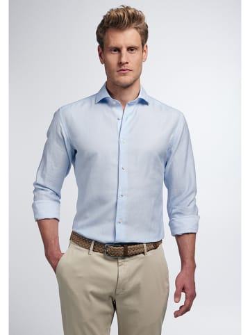 Eterna Koszula - Slim fit - w kolorze błękitnym