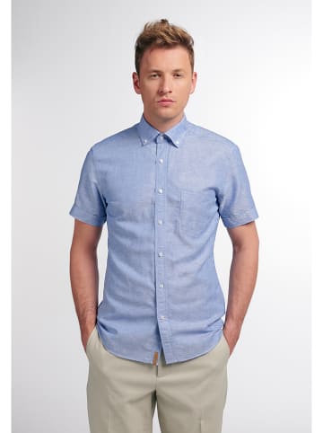 Eterna Blouse - slim fit - lichtblauw