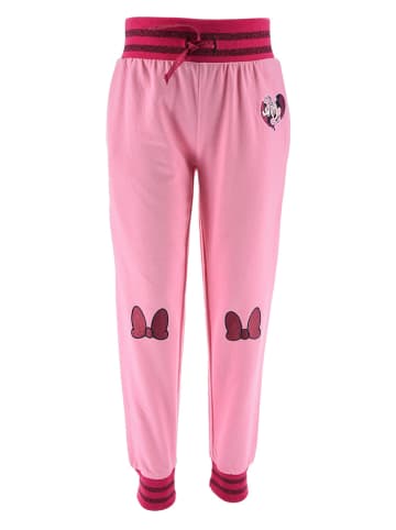 Disney Minnie Mouse Spodnie dresowe "Minnie" w kolorze jasnoróżowym