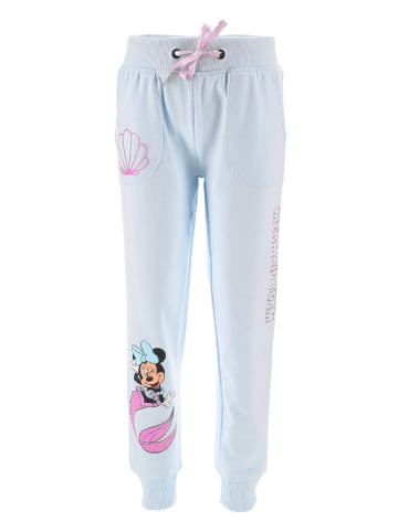 Disney Minnie Mouse Sweatbroek "Minnie" lichtblauw/lichtroze