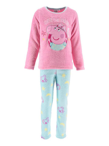 Peppa Pig Pyjama "Peppa Pig" lichtroze/lichtblauw
