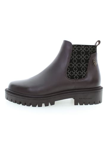 U.S. Polo Assn. Leder-Chelsea-Boots "Karma" in Dunkelbraun
