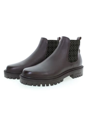 U.S. Polo Assn. Leder-Chelsea-Boots "Karma" in Dunkelbraun