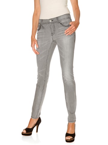 Heine Spijkerbroek - slim fit - grijs