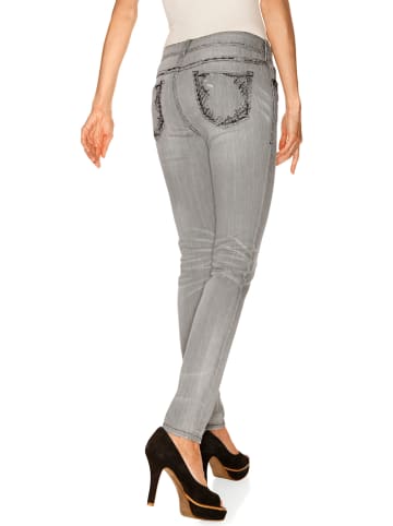 Heine Dżinsy - Slim fit - w kolorze szarym