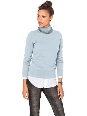 Heine Rollkragenpullover in Hellblau