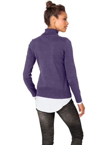 Heine Rollkragenpullover in Lila