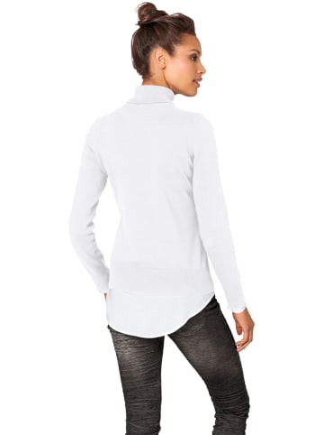 Heine Rollkragenpullover in Weiß