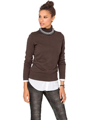 Heine Rollkragenpullover in Braun