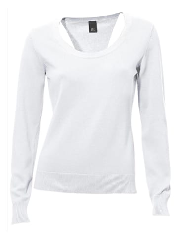 Heine Pullover in Weiß