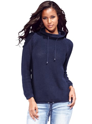Heine Sweter w kolorze granatowym