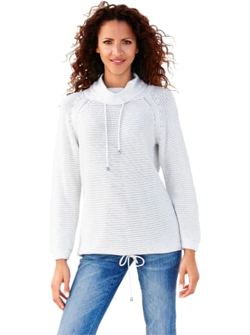 Heine Pullover in Weiß