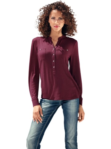 Heine Bluse in Bordeaux