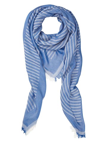 Rich & Royal Sjaal blauw - (B)140 x (L)140 cm