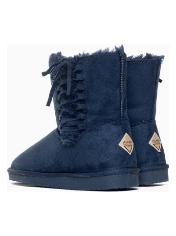ISLAND BOOT Winterboots "Goldboro" in Dunkelblau
