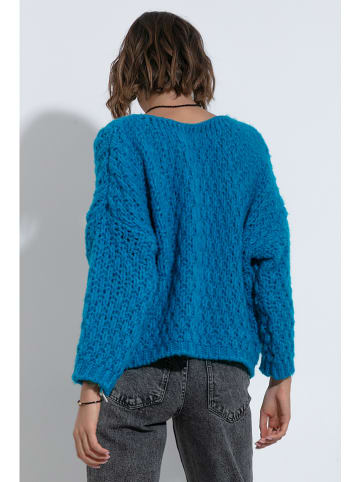 fobya Sweter w kolorze niebieskim