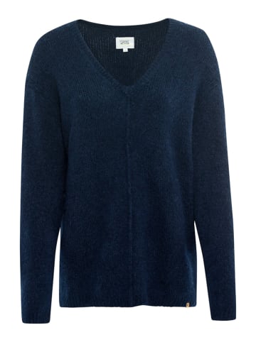 Camel Active Sweter w kolorze granatowym