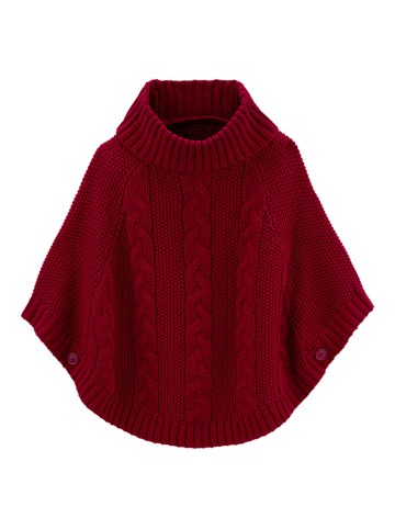 Carter's Poncho in Rot