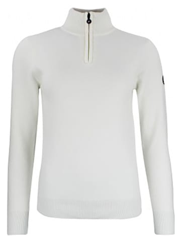 Peak Mountain Sweter "Acharlito" w kolorze białym