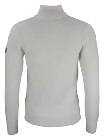 Peak Mountain Sweter "Acharlito" w kolorze białym