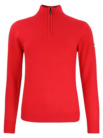 Peak Mountain Sweter "Acharlito" w kolorze czerwonym