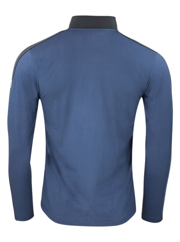 Peak Mountain Koszulka funkcyjna "Canthos" w kolorze niebiesko-czarnym