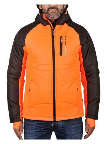 Peak Mountain Kurtka narciarska w kolorze pomarańczowo-czarnym