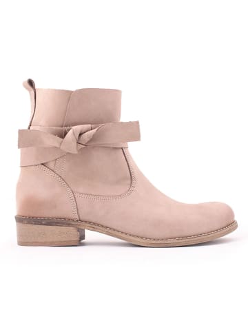 Zapato Leder-Boots in Rosa