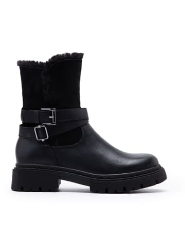 Foreverfolie Boots in Schwarz