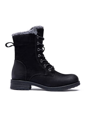 Foreverfolie Boots in Schwarz